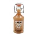 Botellita de licor crema 40 ml, modelo siphón en cristal