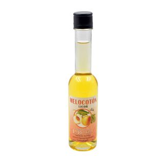 Botellita de licor de Melocotón SIN ALCOHOL 200 ml, modelo Sorgente