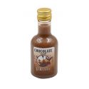Botelllita de licor de chocolate, 50 ml modelo alba de plástico