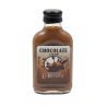 Botella de licor de chocolate, 100 ml, modelo petaca en cristal