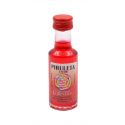 Mini-botellita de Licor de Piruleta, 20 ml, modelo Dórica en cristal