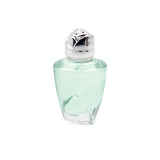 Bote de perfume de azahar en cristal 10 ml, con tapon en forma de rosa