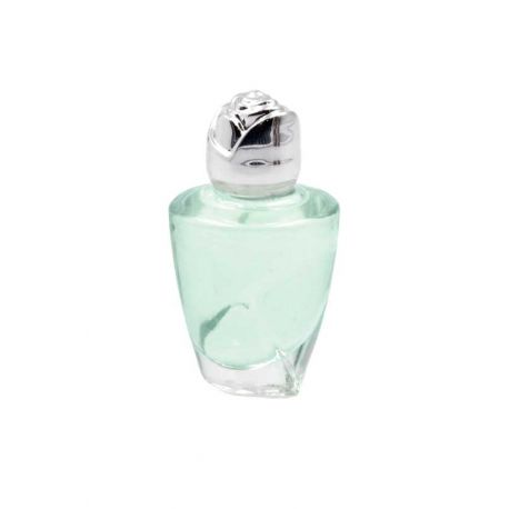 Bote de perfume de azahar en cristal 10 ml, con tapon en forma de rosa