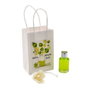 Pack de ambientador “Mikado” de manzana verde con bolsa, 10 ml