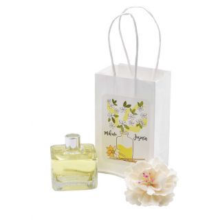 Pack de ambientador “Mikado” de jazmín con bolsa, en cristal de 50 ml