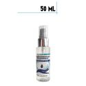 Bote de Hidrogel Desinfectante con Spray, 50 ml plástico