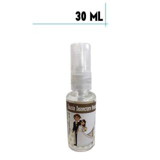 Bote de Hidrogel Desinfectante con Spray, 30 ml plástico