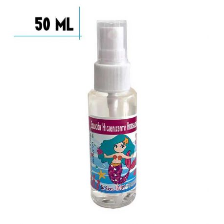 Gel Hidroalcohólico de Sirenita 50ml, para desinfectar manos