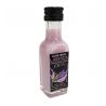 Botellita de licor de crema de lavanda, en marasca cristal 20 ml
