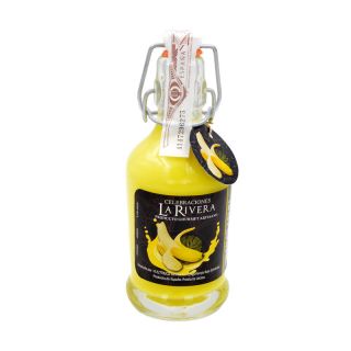 Botellita de licor de crema de Plátano, modelo Siphon 200 ml