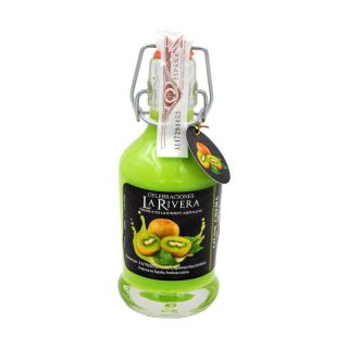 Botellita de licor de crema de Kiwi, modelo Siphon 200 ml