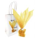 Ambientador tipo Mikado olor Vainilla con flor, incluye bolsa