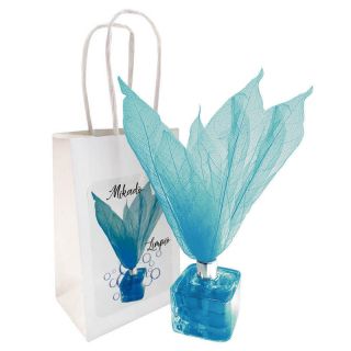 Ambientador tipo Mikado aroma Limpio con flor, incluye bolsa