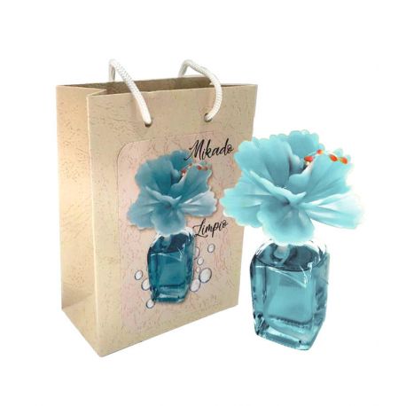 Ambientador Mikado en frasca, aroma limpio, incluye bolsa