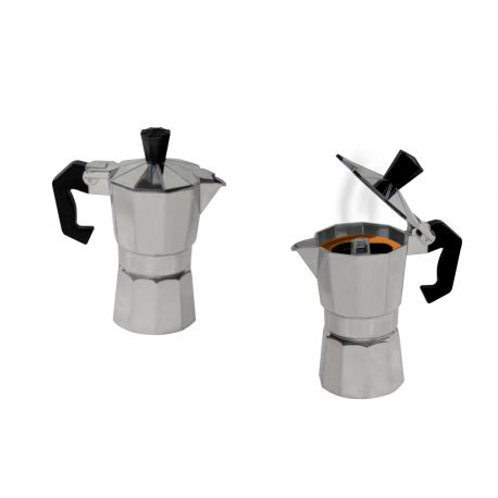 CAFETERA DE METAL 1/2 TAZA