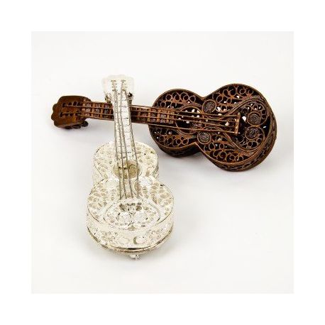Broche de Guitarra en 2 colores para regalar en bodas