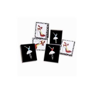 BROCHE BAILARINA EN CAJA SURT.