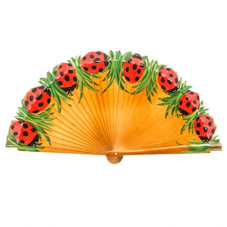 ABANICO PINTADO MARIQUITAS