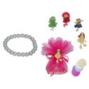 PULSERA DE PERLAS BLANCAS + BROCHE MUÑECA + BOLSA TULL (8940)
