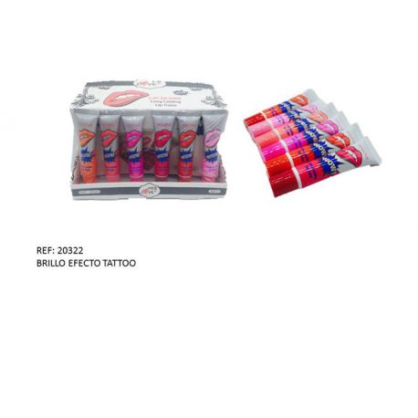 Brillo de labios efecto tatoo
