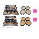 Maquillaje compacto cremoso