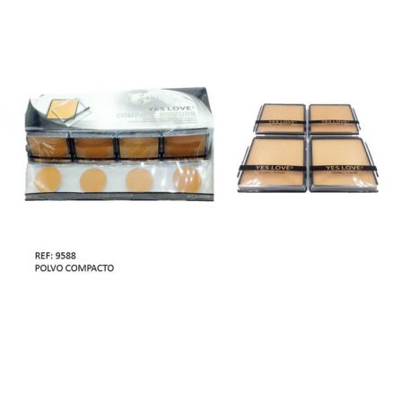 Maquillaje en polvo compacto
