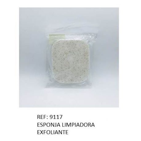 Esponja limpiadora exfoliante