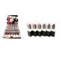 Barra labios cuadrada negro y blanco matte