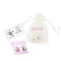Pendientes en bolsa regalos boda