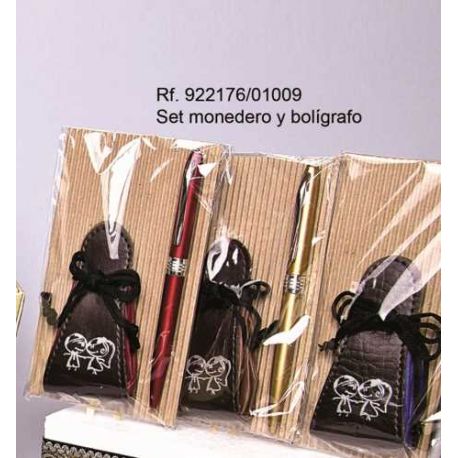 MONEDERO PLIEGUES CON BOLI DEC.