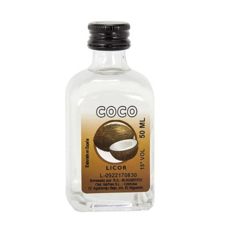 Licor para boda coco 50ml