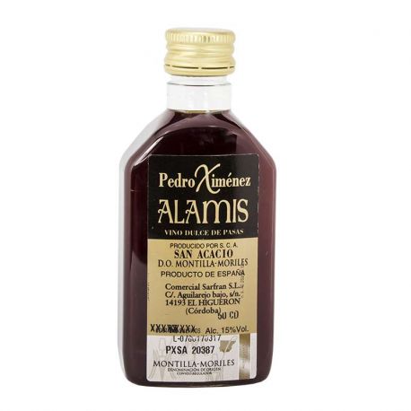 Licor para boda de pedro ximenez 50ml
