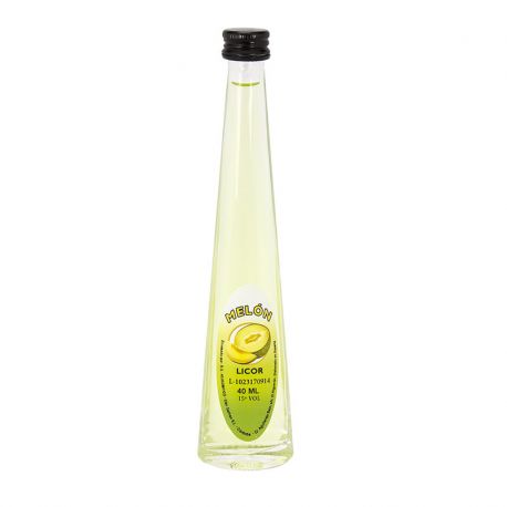 Licor para boda de melón 40ml
