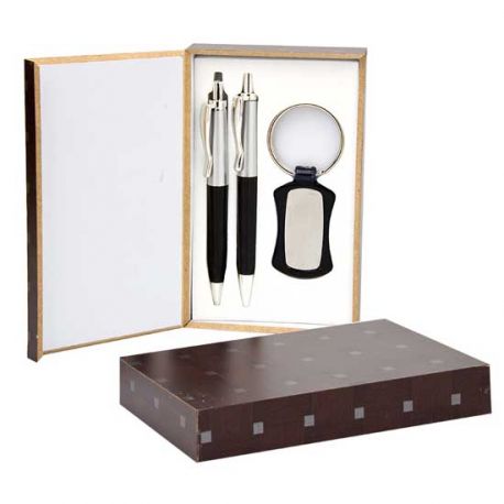 Caja 2 boli con llavero