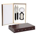 Caja 2 boli con llavero