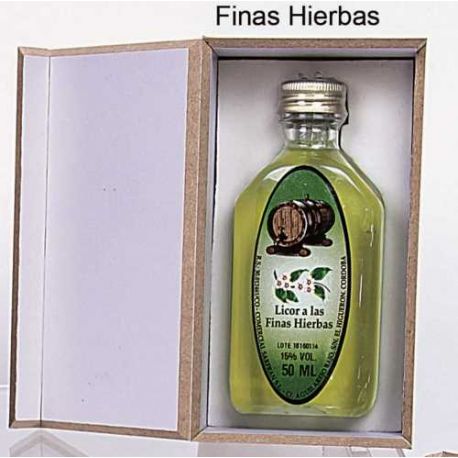L. FINAS HIERB. 50 ML BOT. PLAST. PETACA EN CAJA MADERA