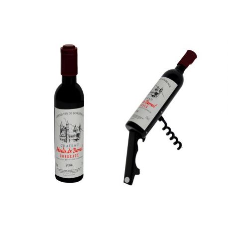 abrebotellas botella de vino
