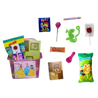 GUARDATODO PRINCESAS CON GOLOSINAS + LIBRETA