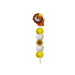 BROCHETA DE GOLOSINAS LEON FIELTRO (Aprox. 50 Gr.)