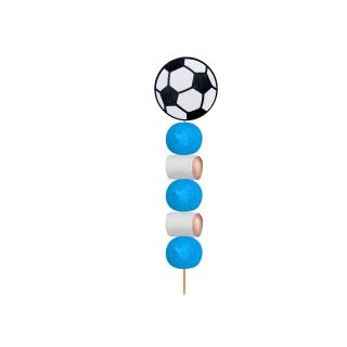 BROCHETA DE GOLOSINAS FUTBOL MADERA (Aprox. 50 Gr.)