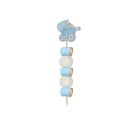 BROCHETA DE GOLOSINAS CARRICOCHE AZUL MADERA (Aprox. 50 Gr.)