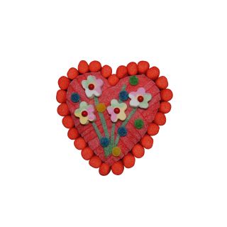 TARTA 1 BASE CORAZON DISEÑO (Aprox. 380 Gr.)