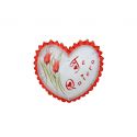 TARTA 1 BASE CORAZON OBLEA PINTADA (220 Gr.)