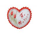 TARTA 1 BASE CORAZON OBLEA PINTADA (320 Gr.)