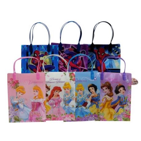 bolsa pvc princesas-spiderman