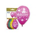Bolsa 6 globos princesas "IT5" (29 x 36 cm.)