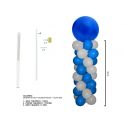 kit estructura columna (20 globos + 20 globos + 1 globo) (1,65 mts.)