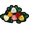 VELAS FLOR ROSA SURTIDA (precio unidad)