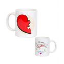 Taza medio corazón