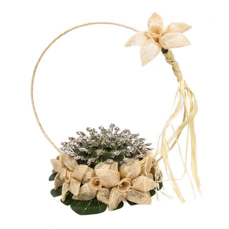 Cesto para pinchar alfileres de boda
